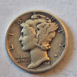 1941 Mercury Dime
