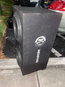 Skar 2 12in subs with ported box