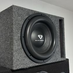 12 inch sub in box