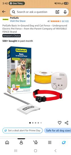 Electric pet fence by Petsafe