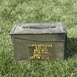 Military Ammo Box