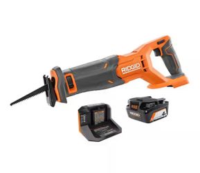 18V Cordless Reciprocating Saw Kit with 4.0 Ah Battery and Charger R8646K