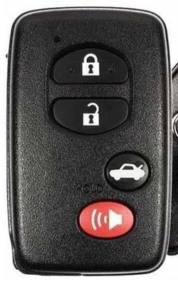 Toyota Smart Key Fob — 2009-2014 Avalon, Camry, Corolla (4-btn)
