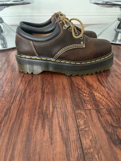 Dr. Martens Brown platform