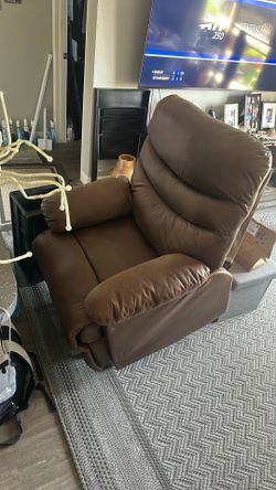 Leather Power Lift Recliner WORKS!