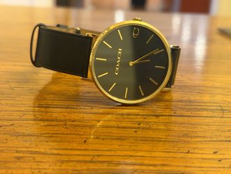 Coach Charles wristwatch watch