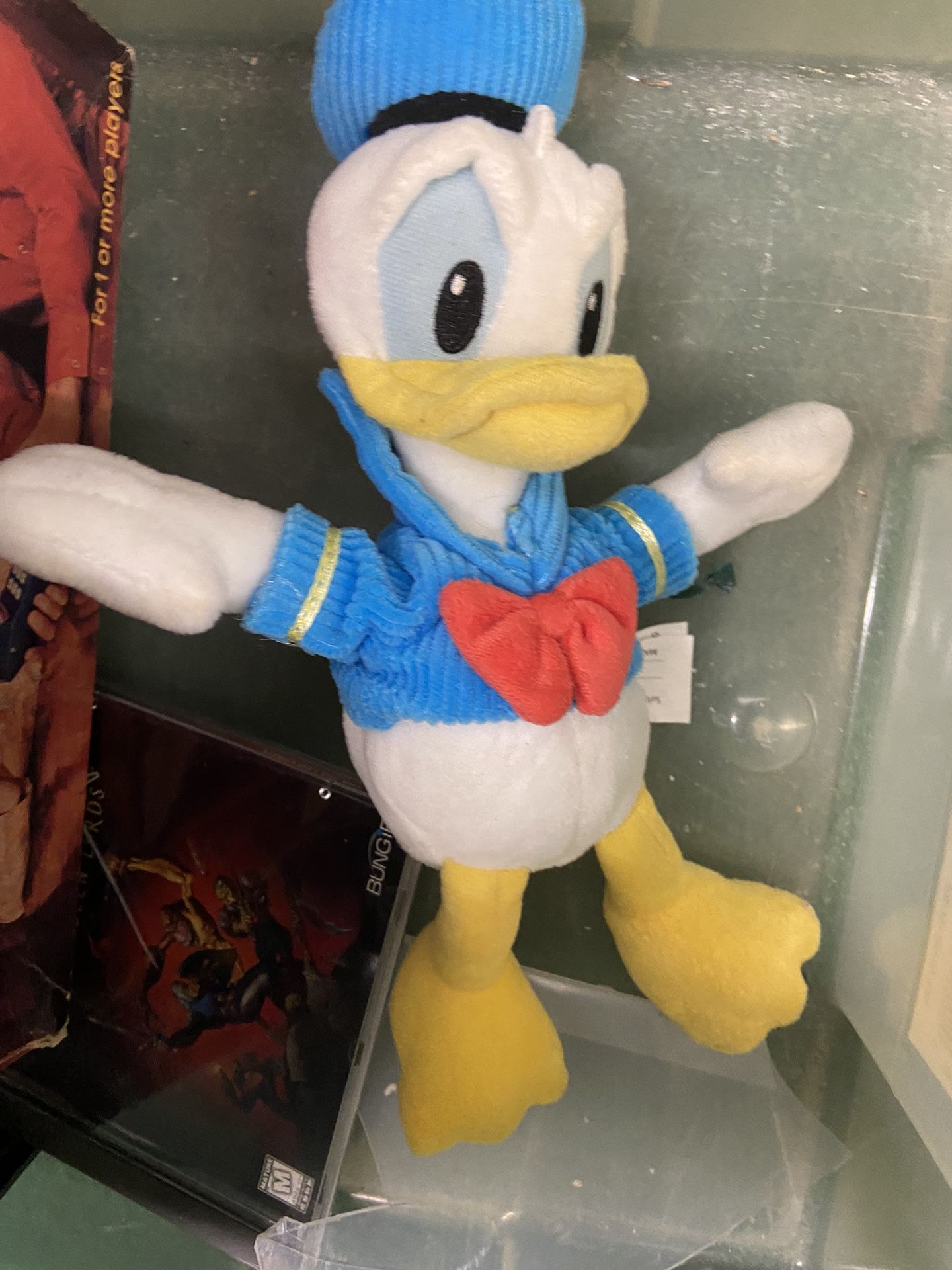 Disney 11” Donald Duck White Blue Plush Stuffed Animal Toy. donald duck stuffed toy plush disney 2730km01