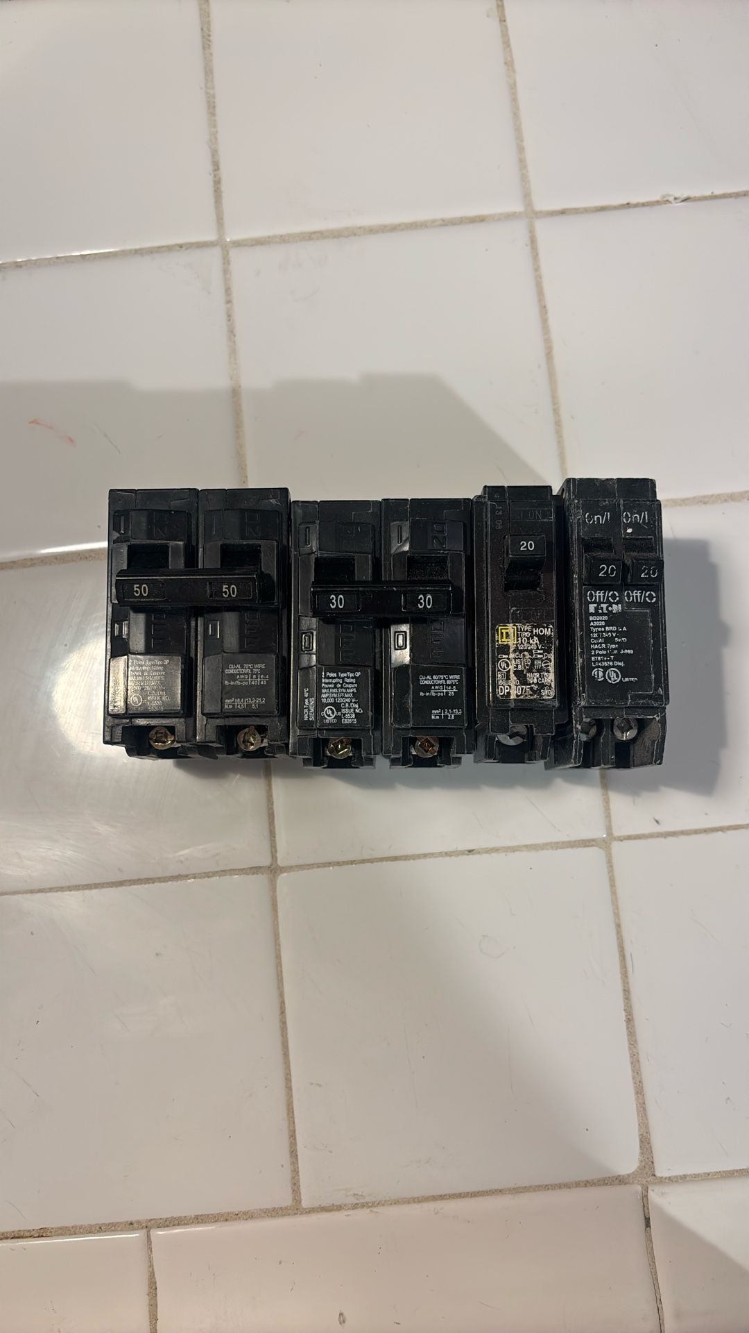 Breakers For Electrical