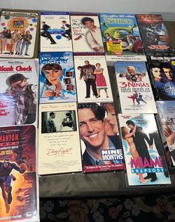 VHS 📼 movie bundle 33 vhs $30