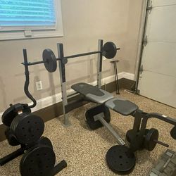 Weights And Bench