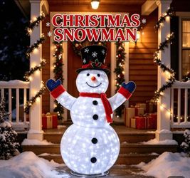 4 ft. Pop-up Christmas snowman