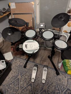 Stage Right Monoprice Electronic Drum Set five piece