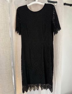 Black lace dress size xl