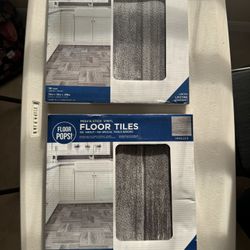 20 Tiles 2 Boxes Sealed Peel & Stick Vinyl Floor Tiles