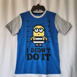 NEW Minions Despicable Me T-Shirt, Kids 10/12