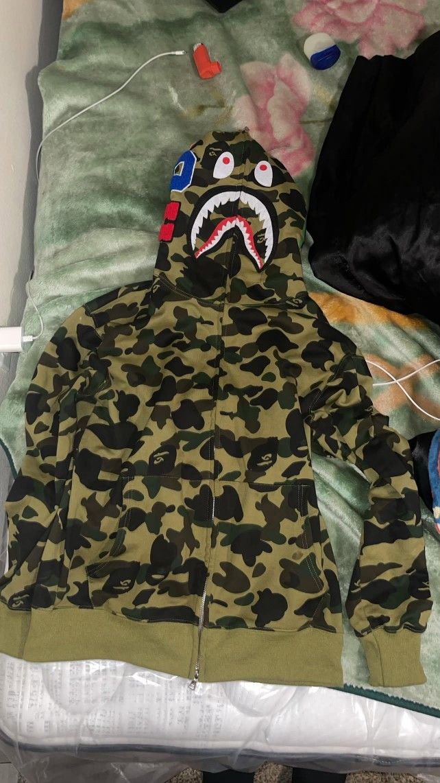 Bathing Ape Full Zip Hoodie