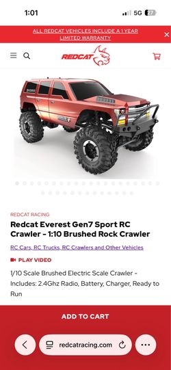 Redcat rc rock crawlers