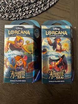Lorcana Azurite Sea Deck