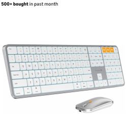 ProtoArc Backlit Bluetooth Keyboard and Mouse