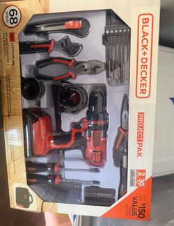 Brand New Black and Decker Tool Set