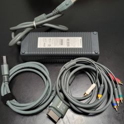 Xbox 360 203w Power Supply And Cables