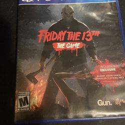 Friday The 13th The Game PS4