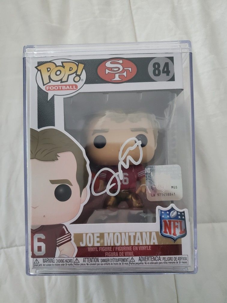 Autograph Joe Montana Funko Pop