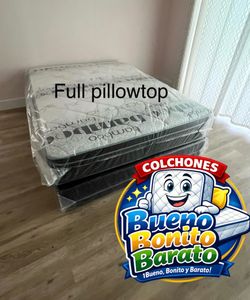Delivery NOW 🚛 NEW mattress full pillow top with box