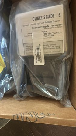 CLEAN OUT SALE - Airmar TM265-LM 1kW Low Medium Chirp Raymarine 11-pin Y-cable NIB 2000 OBO
