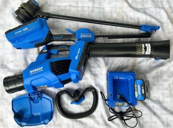 Kobalt Gen4 40V Cordless Battery String Trimmer/Blower Kit 4.0 Ah