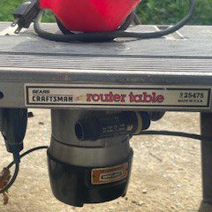 Craftsman Router Table Saw 