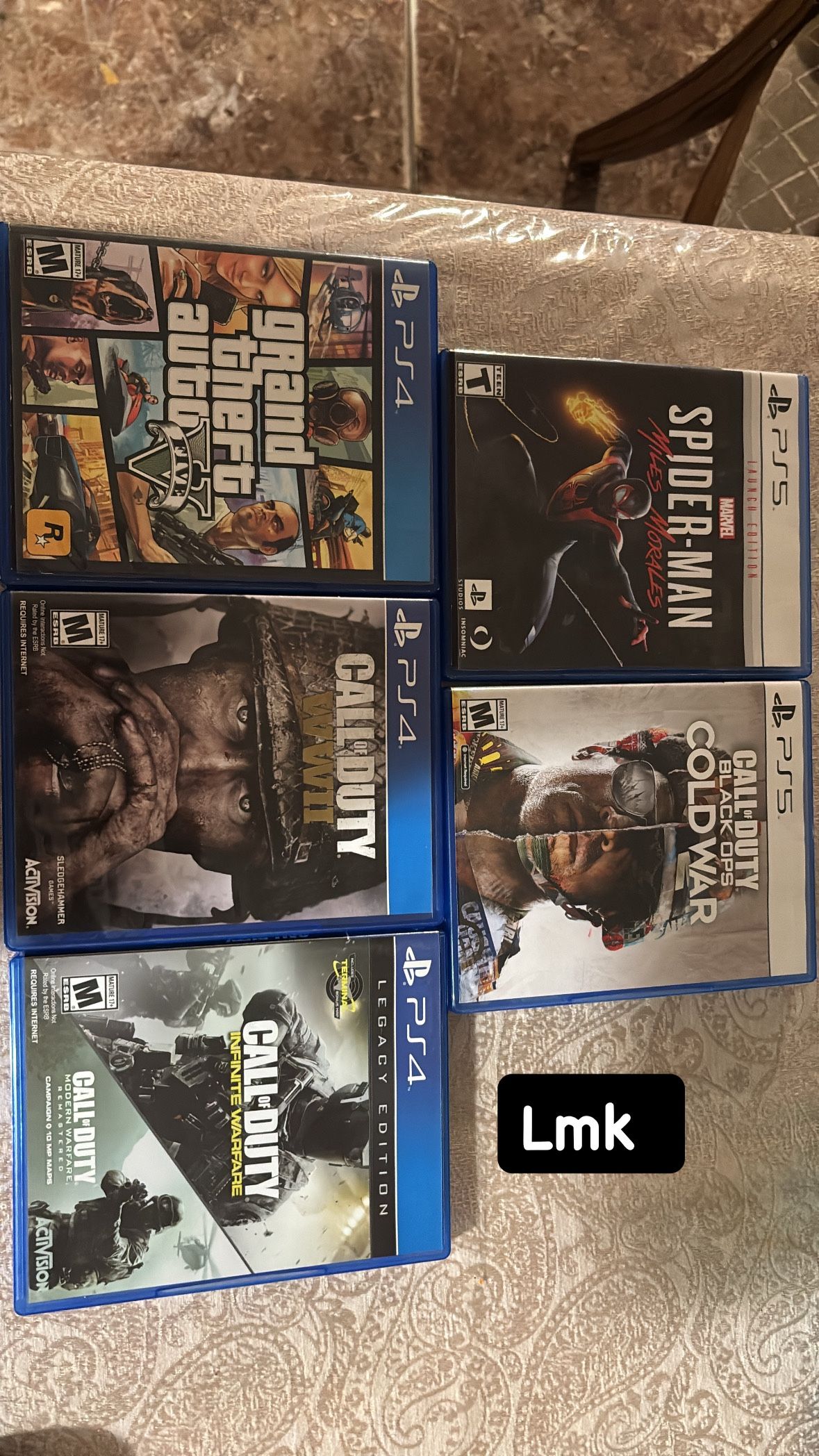 PlayStation 4 & 5 Games