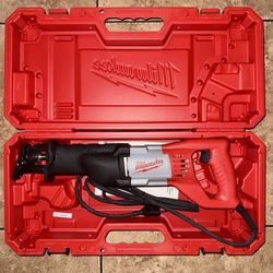 Milwaukee 12 Amp SAWZALL Reciprocating Saw with Case
