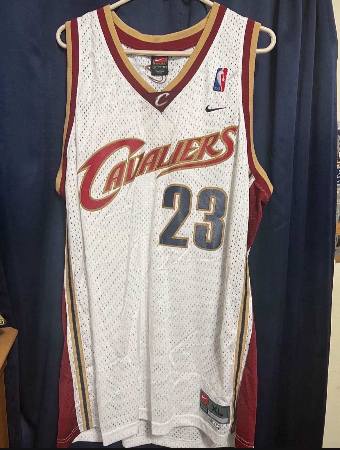 Nike NBA Cleveland Cavs Jersey Lebron James Mens Size XL Rookie 03-04