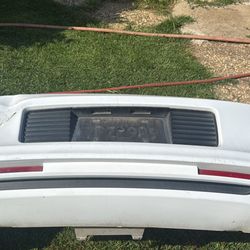Ford Mustang 5.0 Rear White Bumper