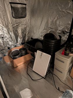 Indoor Grow Tent And Supplies