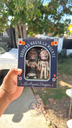 LA Dodgers Hasta La Muerte Bobblehead Set