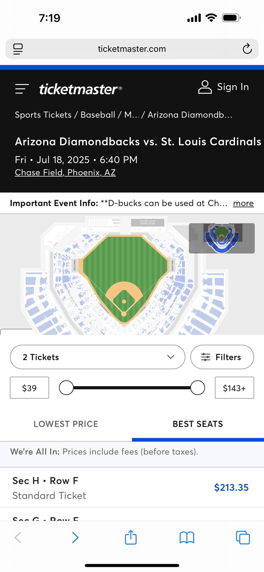Diamondbacks Vs Cardinals Game