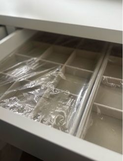 Grey Jewelry Organizer . Set Of 2