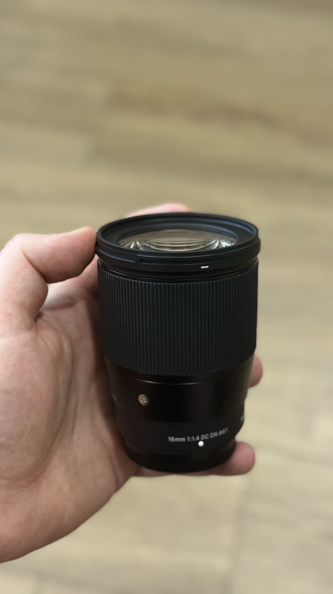 Sigma 16mm DC DN X MOUNT FUJIFILM LENS