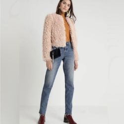 NWT UGG Lorrena Faux Jacket Size S