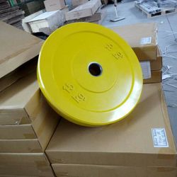Olympic Rubber Bumper Plates - 25lb