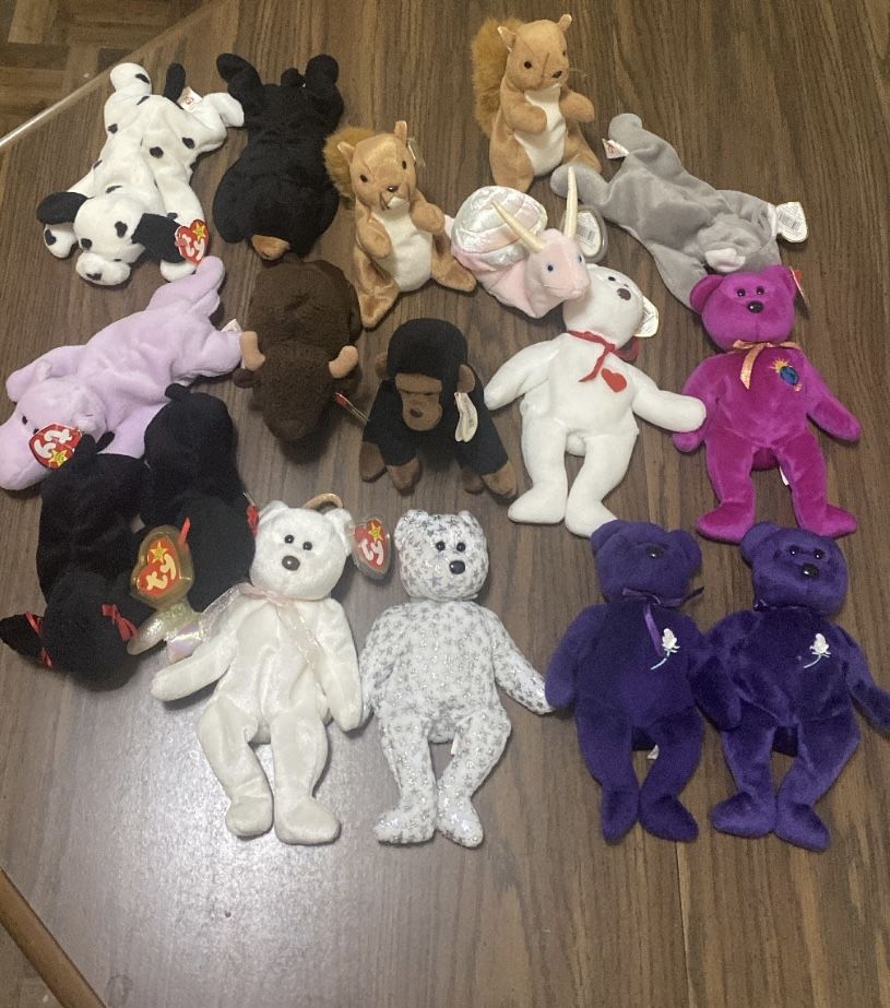 Ty beanie baby collection 