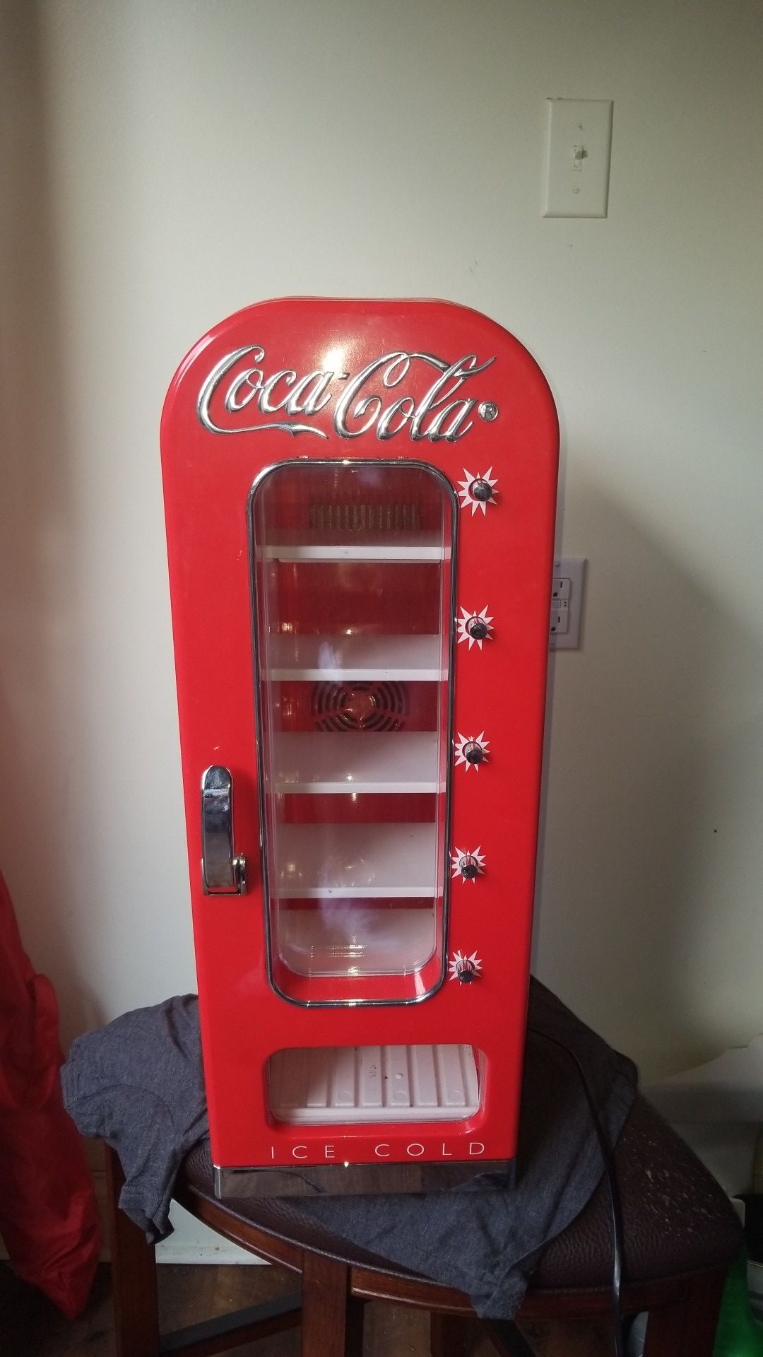 Mini Dispensing CocaCola Fridge
