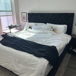 Cali King Mattress & Bedframe
