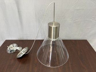 KUZCO Vanier Brushed Nickel Pendant Ceiling Light