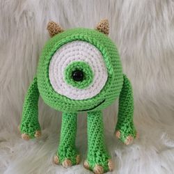 Mike Wazowski Crochet Plushie 