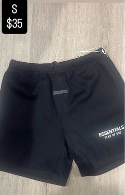 BLACK ESSENTIAL SHORTS