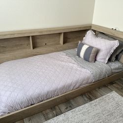 Twin Bookcase Bed