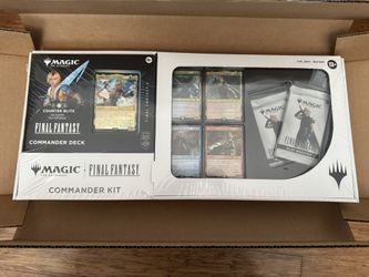 Magic The Gathering FINAL FANTASY Deluxe Commander Kit - Counter Blitz : SEALED x2